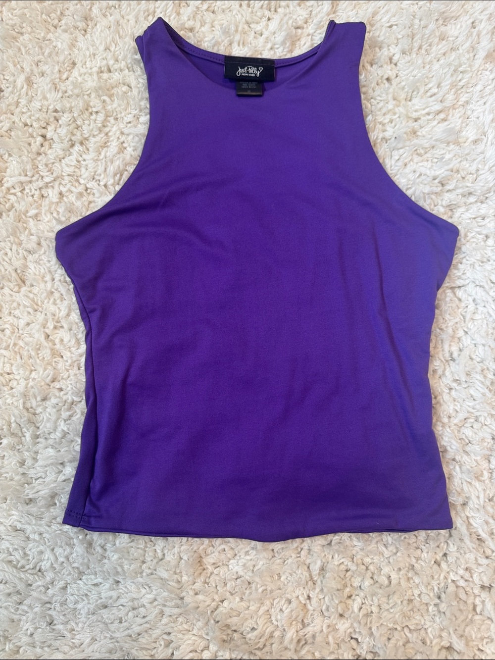 Purple tank top